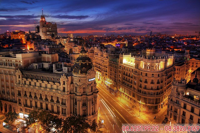 Madrid thành phố lý tưởng nhất ở quốc gia Tây Ban Nha xinh đẹp