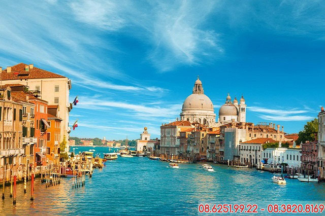 Vẻ đẹp lãng mạn của thành phố Venice của Ý