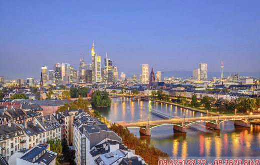 Frankfurt thành phố lớn thứ 5 của Đức