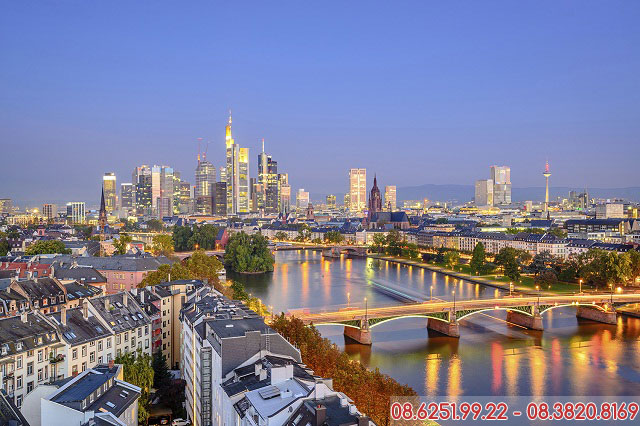 Frankfurt thành phố lớn thứ 5 của Đức